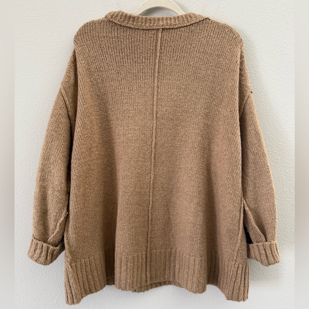 Free People Brookside Tunic Scoop Neck Sweater Small - Picture 5 of 9